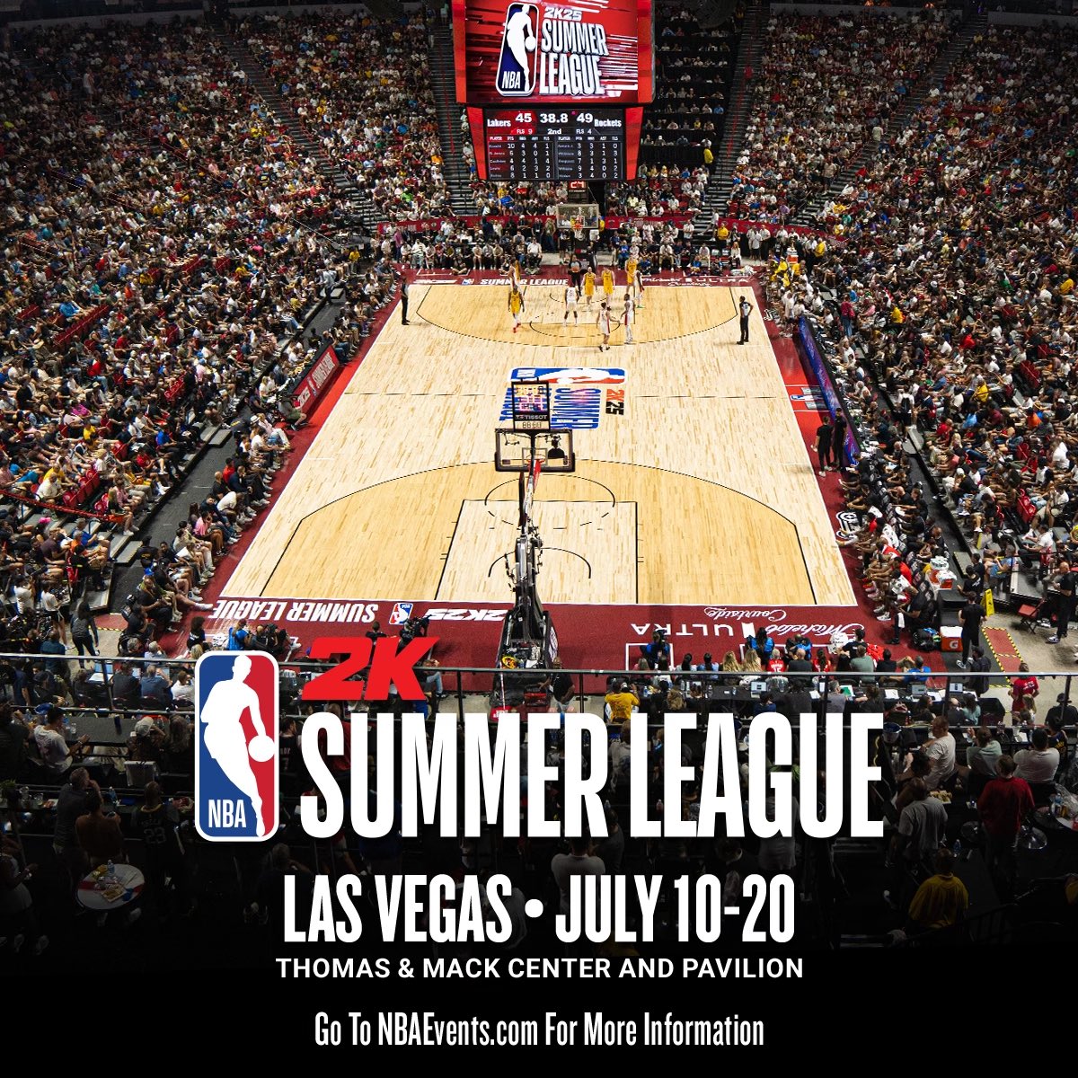 Mark your calendars! NBA 2K Summer League returns to Las Vegas this July.

#NBA2KSummerLeague