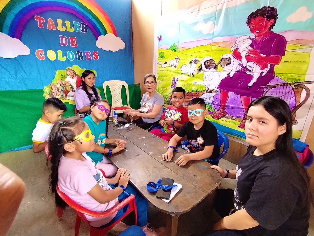 📢En todo el territorio de la #APCE nuestras iglesias participan de la #ECV  "Los 7 colores de la promesa" 
🌈❤️. #RID #NuevasGeneraciones