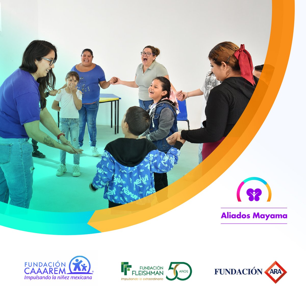MayamaAC's tweet photo. Estamos felices de corroborar nuestra “ALIANZA IMPULSANDO A LA NIÑEZ” con @FundCAAAREM  #FundaciónFleishman y #FundaciónARA

Con los $200,000 pesos de esta colaboración, fortalecemos la equidad en el acceso a oportunidades socioeducativas de 86 niñas y niños de Tlaquepaque. https://t.co/4ZDb6yBui6