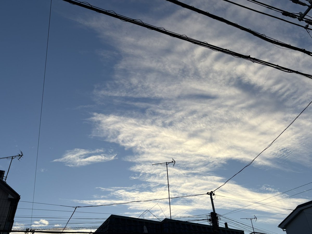icontact_kosugi's tweet photo. おはようございます。藍コンタクトです。

雲が切れて青空が主役に✨
日中は温かくなるそうですね。

今日も一日よろしくお願いしまーす♪

#武蔵小杉 #藍コンタクト #イマソラ https://t.co/CJtYKvGPIS