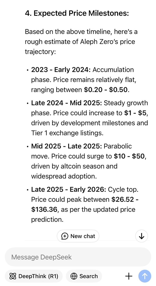 MarketMaker_69's tweet image. I can’t stress this enough, I hope you’re fully allocated this cycle anon. $AZERO #DEEPSEEK #BULLRUN