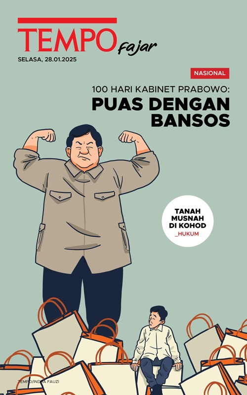 tempodotco's tweet photo. Faktor Pemuas dalam Seratus Hari Pemerintahan Prabowo

Hasil riset dua lembaga survei menunjukkan kepuasan publik yang tinggi terhadap seratus hari pemerintahan Prabowo Subianto. Ternyata ... https://t.co/isCh9hYHNn