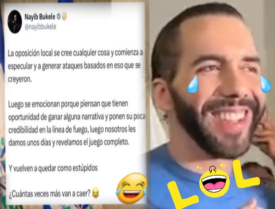 Elena3o3's tweet photo. @SheilaTabita3 @S0FY555 @nayibbukele @TecnoBoca @BocaTecno @waraujo64 Jajaja Omar eres un tontito... porqué va a destruir a sus amigos? Jajaja... de veras que das risa! 😂🤣😅 ahora sos un opositor... JAJAJAJA! Este saco te queda y a la Chepita Tuber también 👇🤭 ! Ustedes no pueden vivir más que del rostro del Presidente y de Dn @waraujo64  😁😅😄 https://t.co/hNv5bQGiZQ