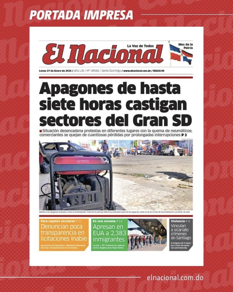 ivanlorenzord's tweet photo. Un país no se gobierna con mentiras; lo han destruido todo. Hemos retrocedido en todos los servicios. Los ciudadanos son castigados a diario con largas tandas de apagones en distintos horarios y el encarecimiento de los servicios de energía. https://t.co/hgxmrkHhZV