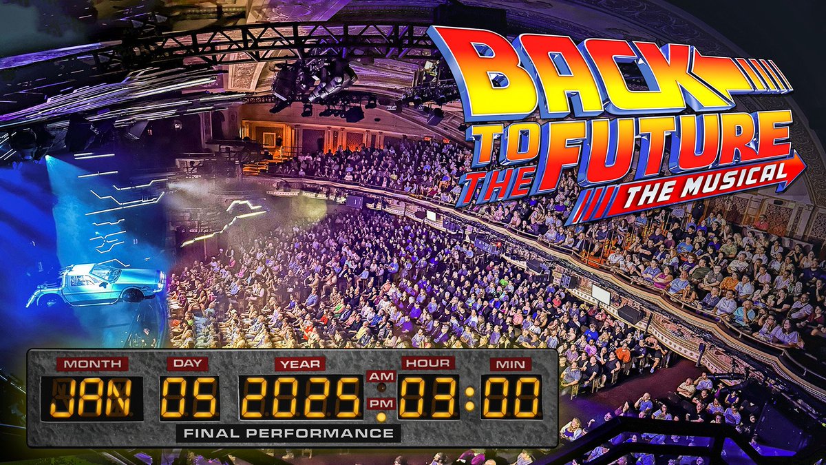 youtu.be/Gy1W6jZjPjQ
On January 5th, 2025 after an incredible 19-month run and nearly 600 performances, <a href="/BTTFBway/">Back To The Future Broadway</a> on Broadway closed its iconic gull-wing doors. But not before its exceptionally talented cast and crew delivered one final unforgettable night of music, singing,