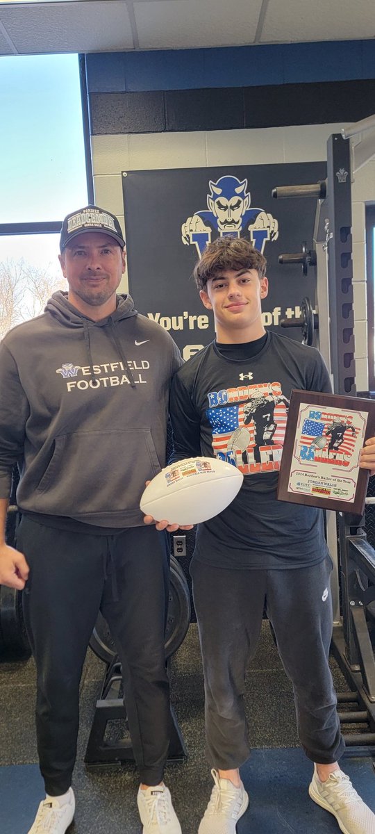 Marcus A. Borden (@bordenfb4ever) on Twitter photo Jordan Walsh <a href="/JordanWalsh2027/">Jordan Walsh</a> was voted the 2024 Borden's Baller of the Year in a 3-way runoff after Election Day by the fans. Here he is with Westfield Coach Matthew Andzel <a href="/MatthewAndzel/">Matthew Andzel, PhD, CSCS</a> <a href="/BlueWestfield/">Westfield Blue Devil Football</a> <a href="/CJSportsRadio/">Central Jersey Sports Radio</a> Jordan Walsh <a href="/JordanWalsh2027/">Jordan Walsh</a> was voted the 2024 Borden's Baller of the Year in a 3-way runoff after Election Day by the fans. Here he is with Westfield Coach Matthew Andzel <a href="/MatthewAndzel/">Matthew Andzel, PhD, CSCS</a> <a href="/BlueWestfield/">Westfield Blue Devil Football</a> <a href="/CJSportsRadio/">Central Jersey Sports Radio</a>