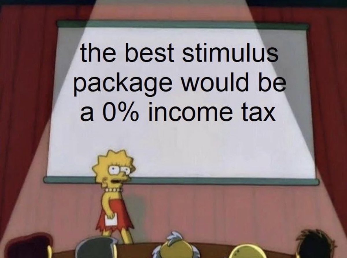 Abolish the income tax.