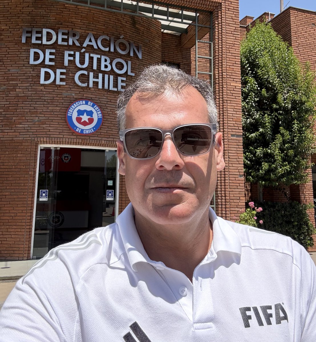 FIFA pitch inspections in Santiago today.   Countdown to U20 FIFA World Cup 2025 started.