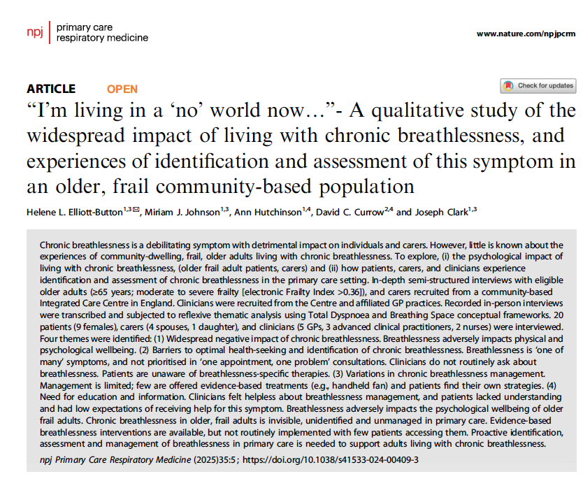 The Dyspnea Society tweet media