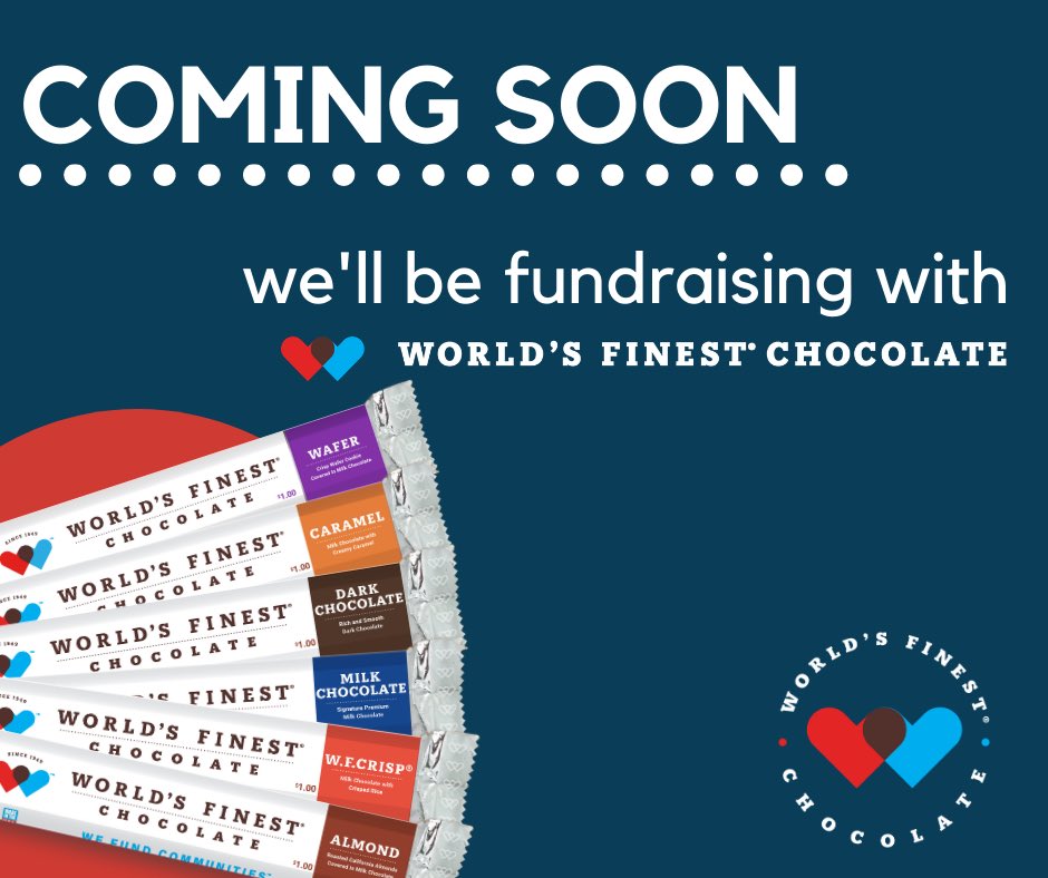 TolbertSchool's tweet photo. Something Sweet Is Coming: World’s Finest Chocolate! https://t.co/ExSvaqIBW6