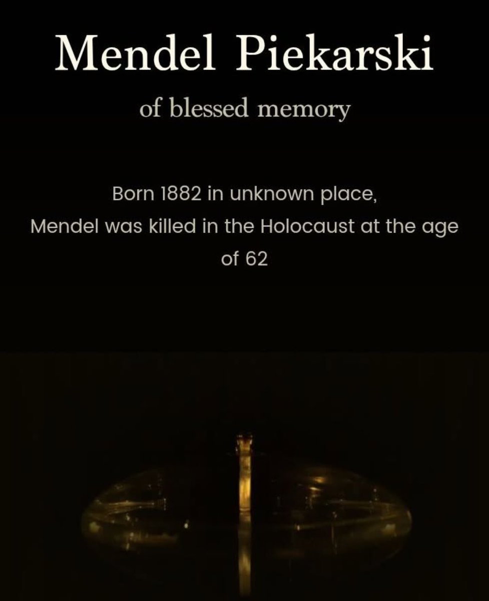 27 de enero : Día Internacional de Conmemoración en Memoria de las Víctimas del Holocausto
 #istandAgainAntisemitism #WeStandAgainAntisemitism #AmIsraelJai #amisraelchai #WeRemember #Enero27  #January27 
Prendo una vela por ti. asesinado en un campo de concentración por ser judío