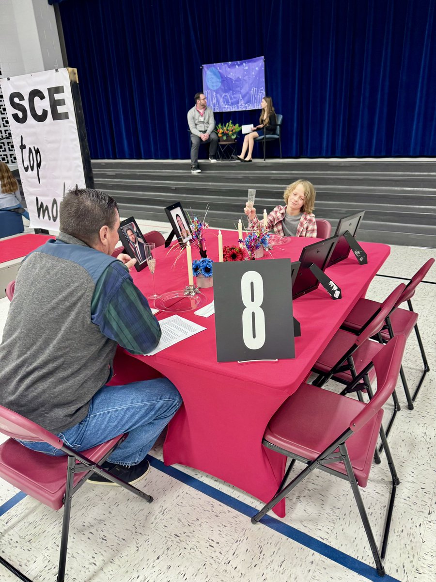 The 5th grade survived The Gauntlet and showed poise under pressure today. Thank you to our judges!! #scesoars