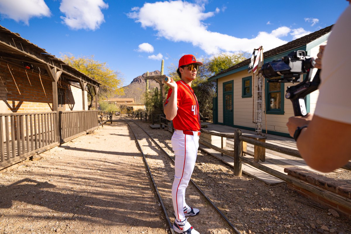 Arizona Baseball media day 1939 (colorized)