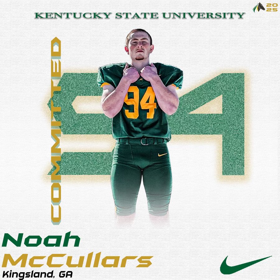 Noah_2SprtAth's tweet photo. I am blessed and 100% committed to @KYSUFB ! I want to thank all my coaches that have helped me achieve my dream!
#BredDifferent #CloseTheGap 
@F_Huggins80 @Coach_MSanchez @CoachEChambers @CoachTonyBugeja @COACH217ROLAND @CamdenRecruits @JordanRieling @Coachd_513 https://t.co/1ldCjAbOGi