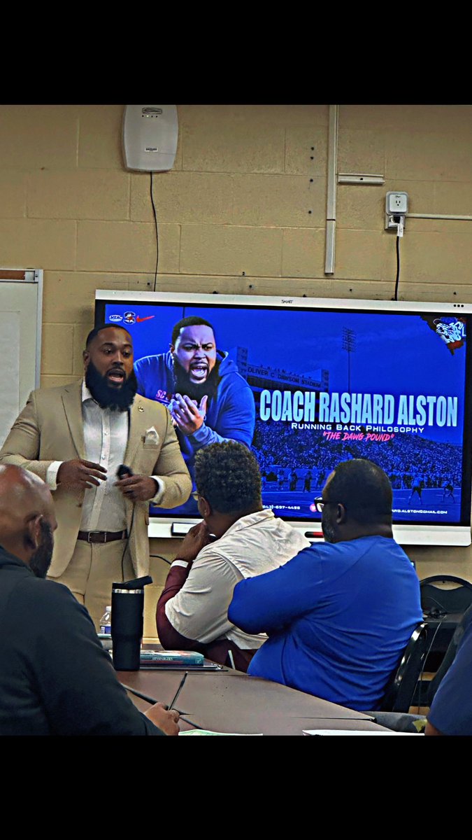 Coach Rashard Alston tweet media