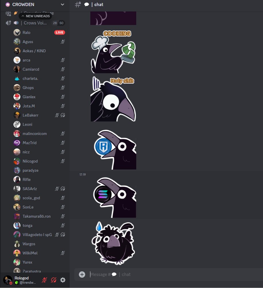 Crowden Community 🔥
---> discord.gg/crowden