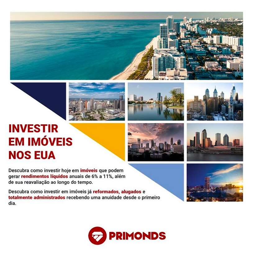 Primonds's tweet photo. 🌟 Investir em Imóveis nos EUA com Primonds🌟

Quer investir em imóveis nos EUA com rendimentos de 6% a 11%? Nós oferecemos propriedades já reformadas e alugadas. Comece a receber renda desde já!

Contato: faleconosco@primonds.com

#InvestirNosEUA #RendaPassiva #Primonds https://t.co/HcwrFMXk5c