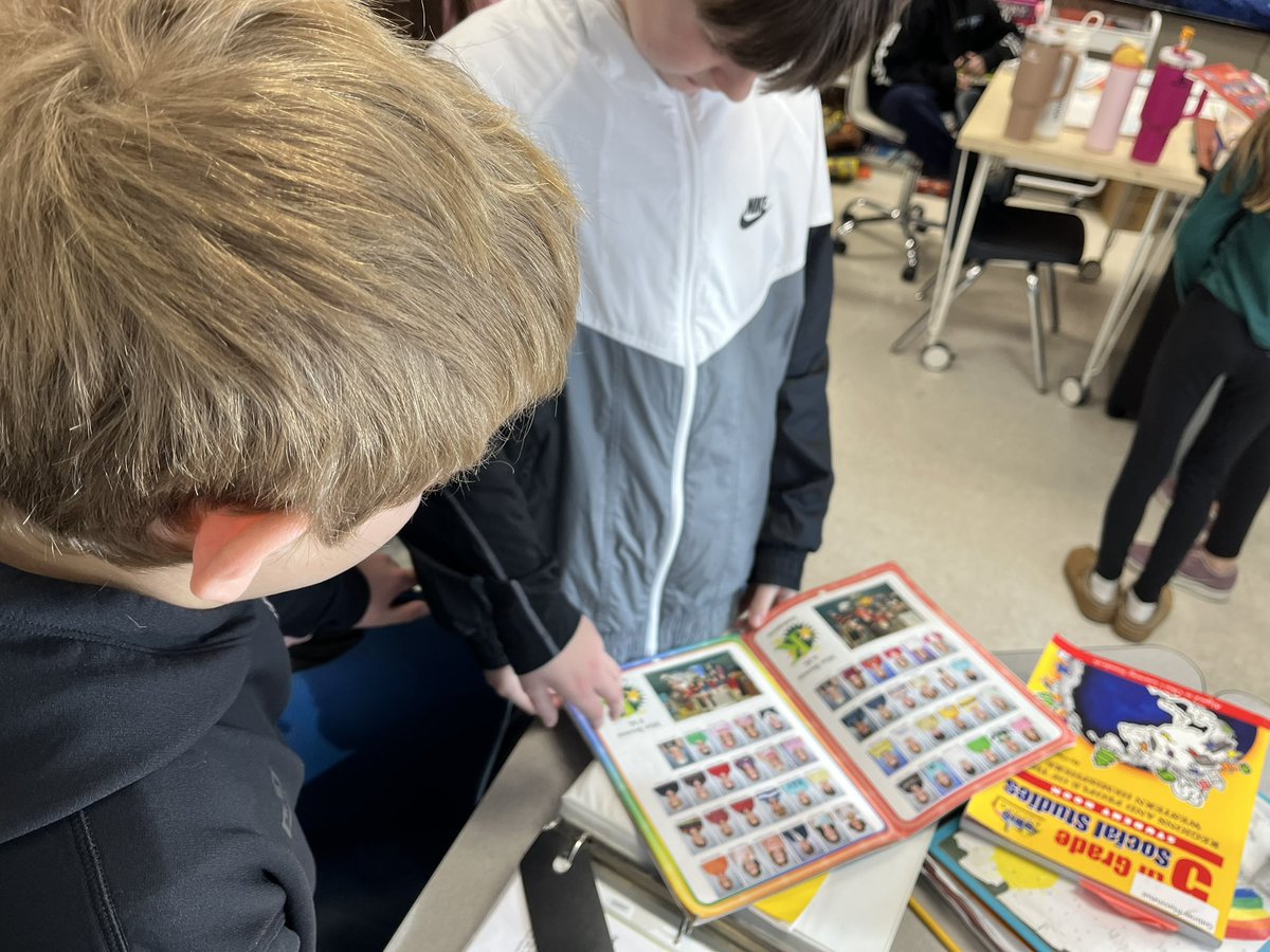 We loved looking at the Wilson archives! They enjoyed trying to find me as a student, and it didn’t take them long! 😂