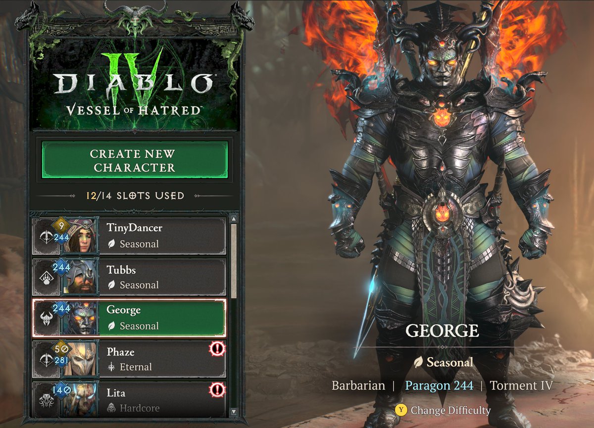 Getting there 💪 #DiabloIV