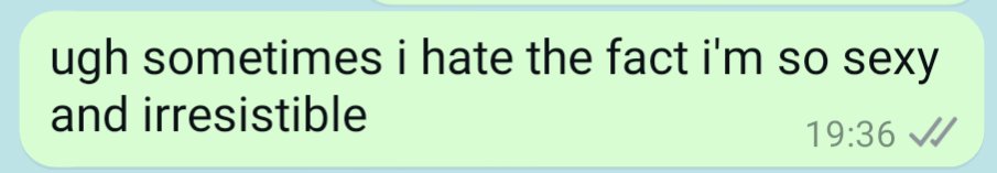 i think it's important to stay humble xx