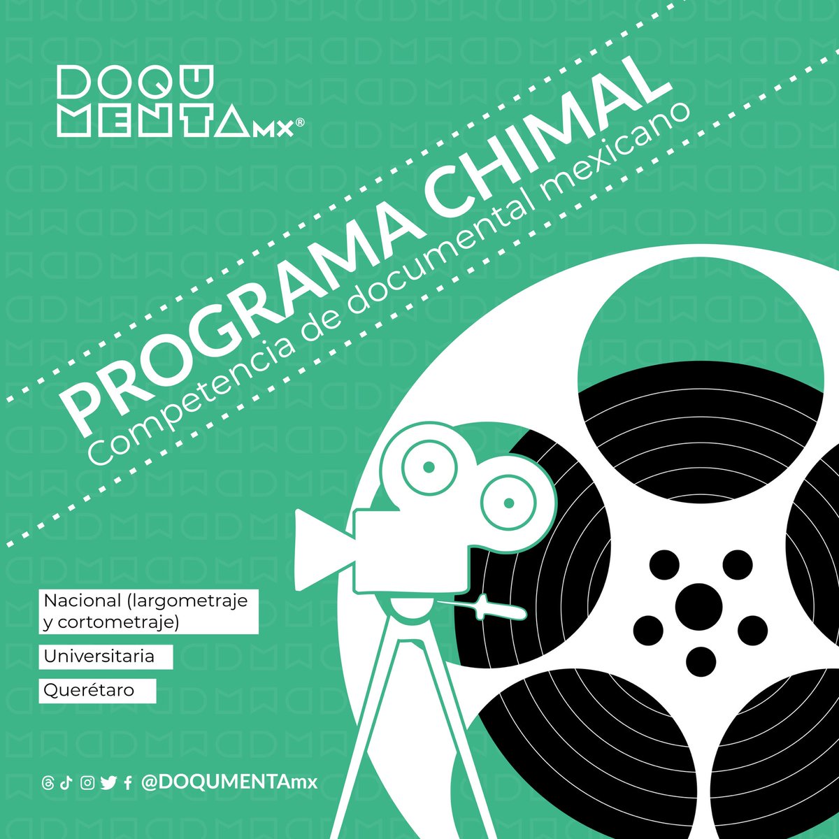 DOQUMENTAmx's tweet photo. 🎥✨ ¡Friendly reminder que la convocatoria sigue abierta! ✨🎥

Forma parte de la próxima edición de DOQUMENTA 2025. 🌟

📅 Fecha límite: 15 de marzo de 2025

¡No dejes pasar esta oportunidad! 💛 #doqumenta2025 #cinequeimporta https://t.co/tBBOPRuRWK
