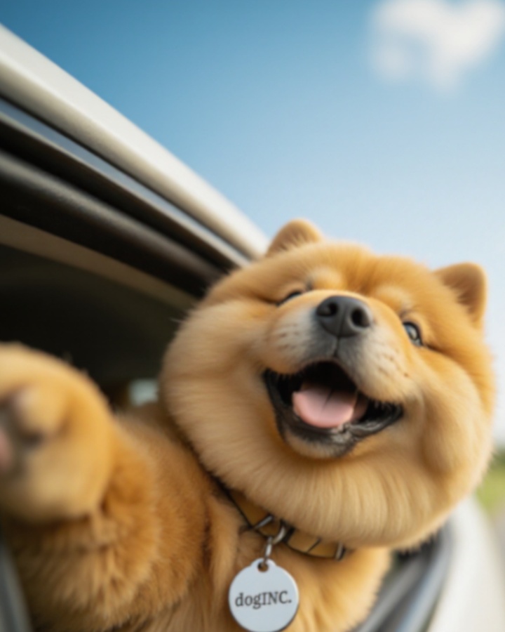 dogincmeme's tweet photo. Living free! #freedom #chowchow #dogsincars #cutedogs #memecoins #pumpfun https://t.co/UifUEbRdTK
