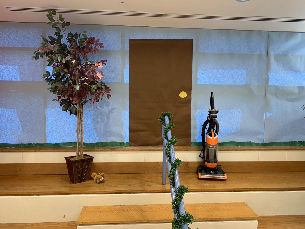 Building excitement for our new district-wide book, Flora and Ulysses with these beautiful building displays!