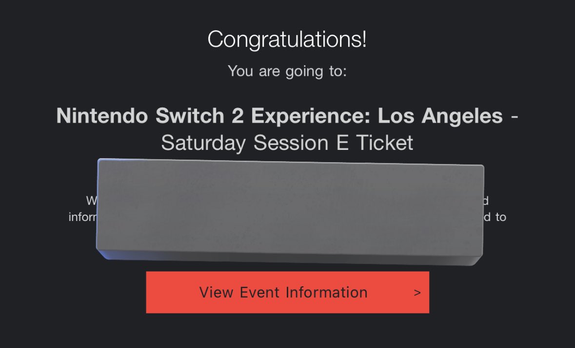 OH SHIIIII LETS GOOO! So unexpected! Can’t wait to go