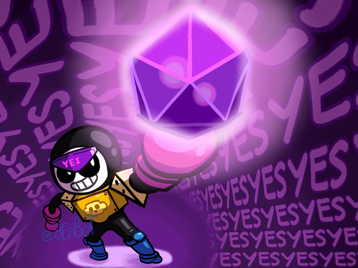 enbotazo's tweet photo. 📷I hate cheaters,,,, Or i think so. 
#BrawlStarsArt #Meeple #BrawlStars https://t.co/vkGpgCwT1p