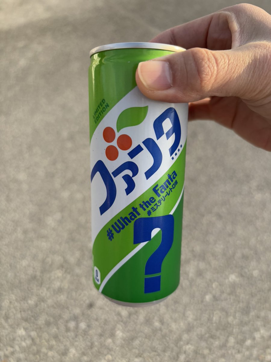 denen_kenshiro's tweet photo. 禁煙247日目
初めての味ファンタ https://t.co/4ZLGEH8DgS