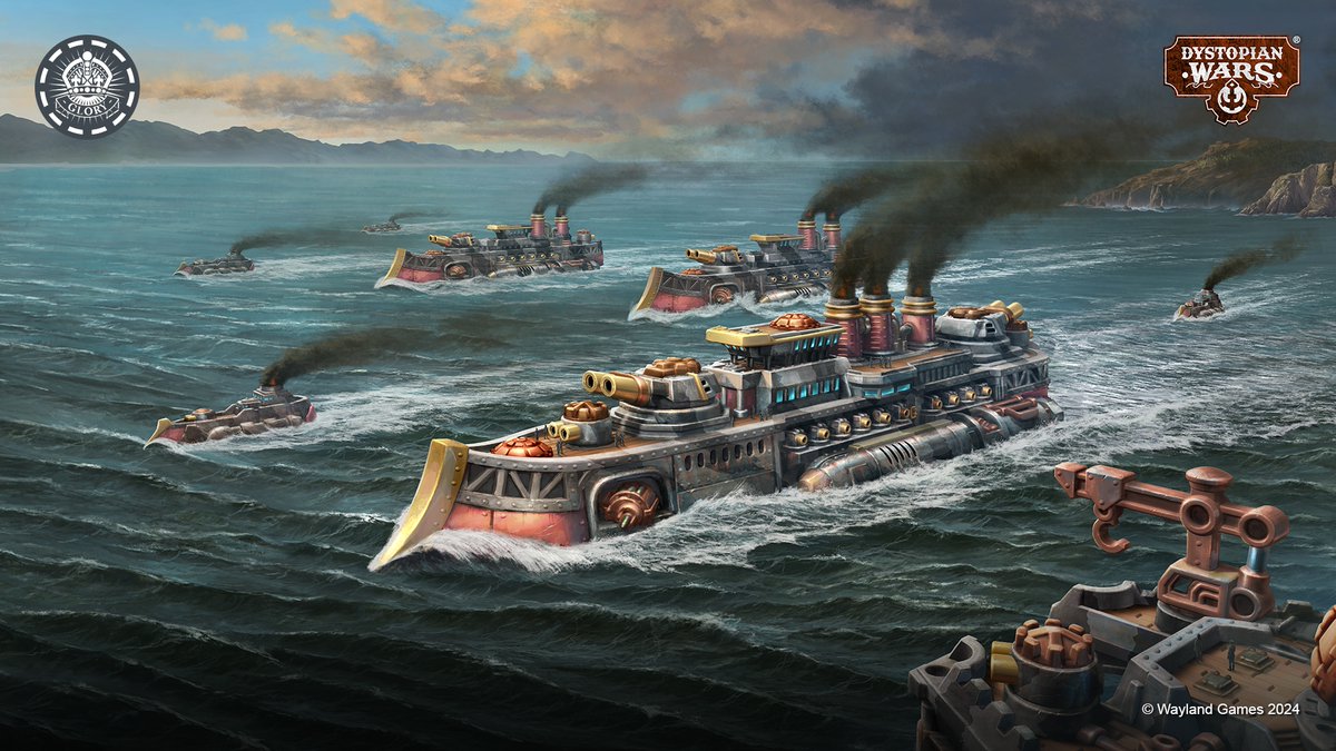 #DystopianWars is on the Valhalla Hobby Event Calendar on 2/23 at 11am