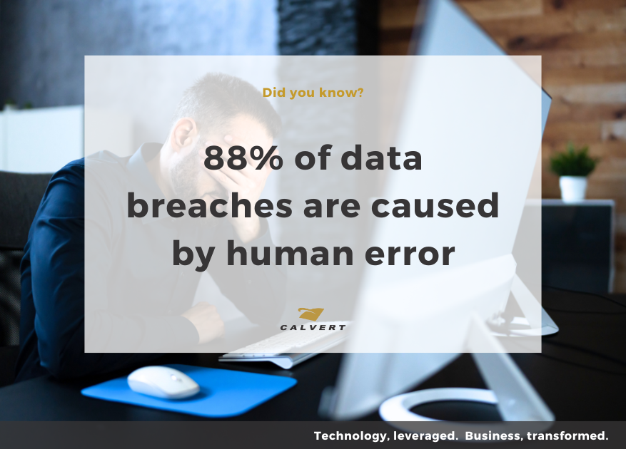 Did you know that 88% of data breaches start with human error?  🤯
 
Today on Data Privacy Day, we wanted to remind you that protecting your data isn’t just about software – it’s about awareness.
  
A small investment now could save you thousands in the long-term: