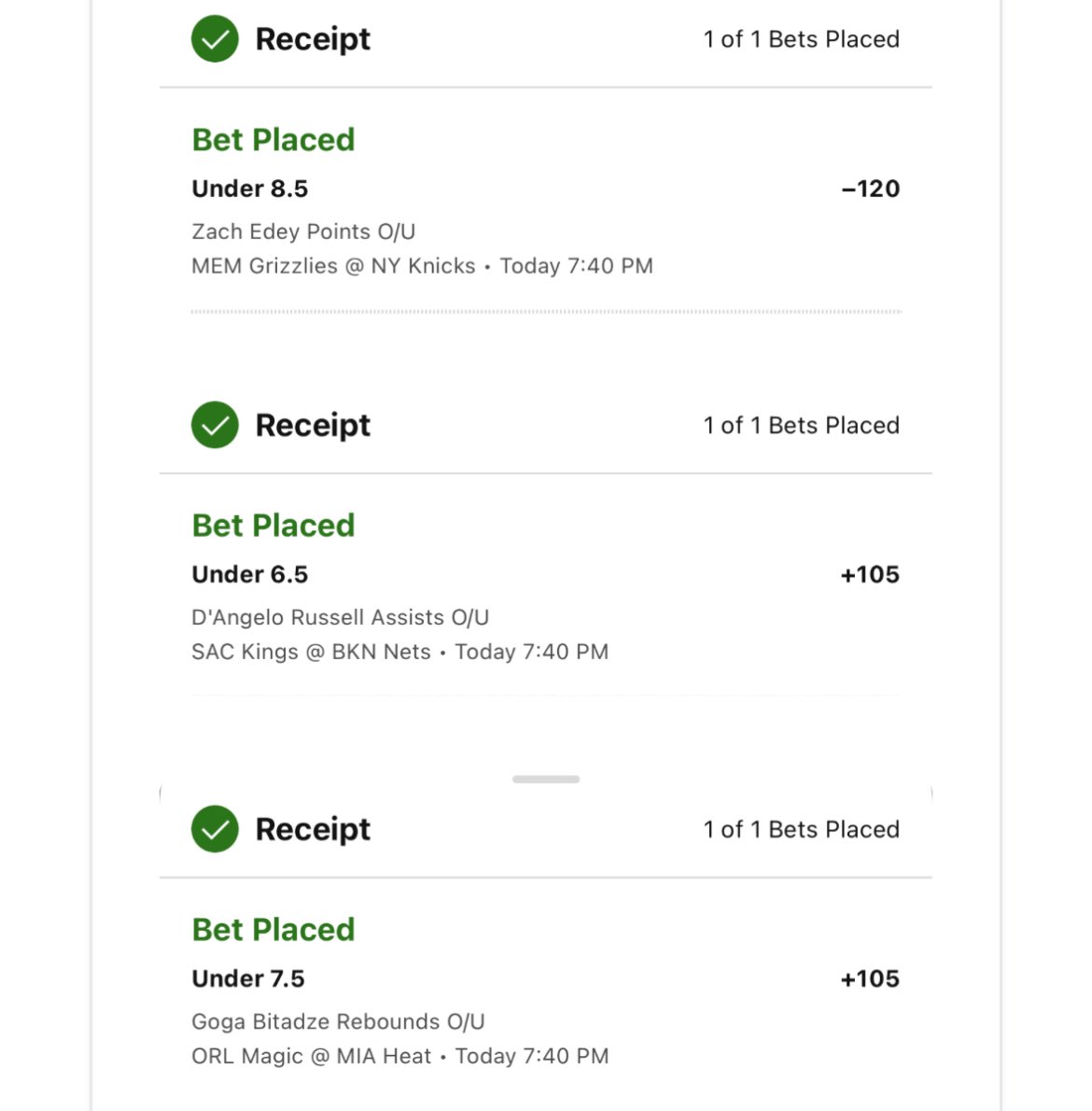 OddsandPicks's tweet photo. These are the NBA props I posted to subs at 6:30am EST

Lines and odds have changed since then for most of these 

#GamblingTwitter #GamblingX https://t.co/SsZt4Rxn8G
