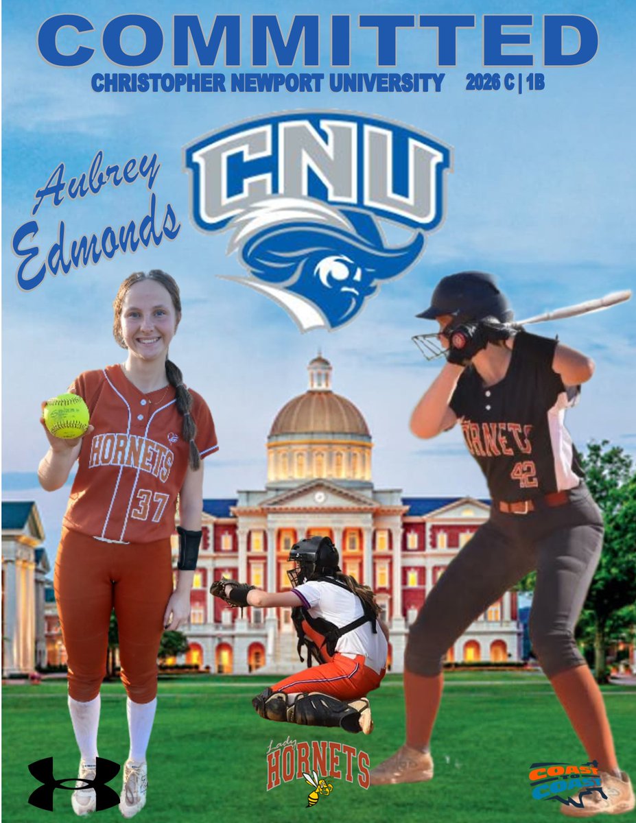 Congratulations <a href="/AEdmonds2026/">Aubrey Edmonds</a> on your commitment to <a href="/CNUSoftball/">CNU Softball- 2022 National Champions</a>! Another great Hornets is heading to be a Captain! <a href="/ladyhornets2026/">Lady Hornets 2026</a> 🐝💪🥎
