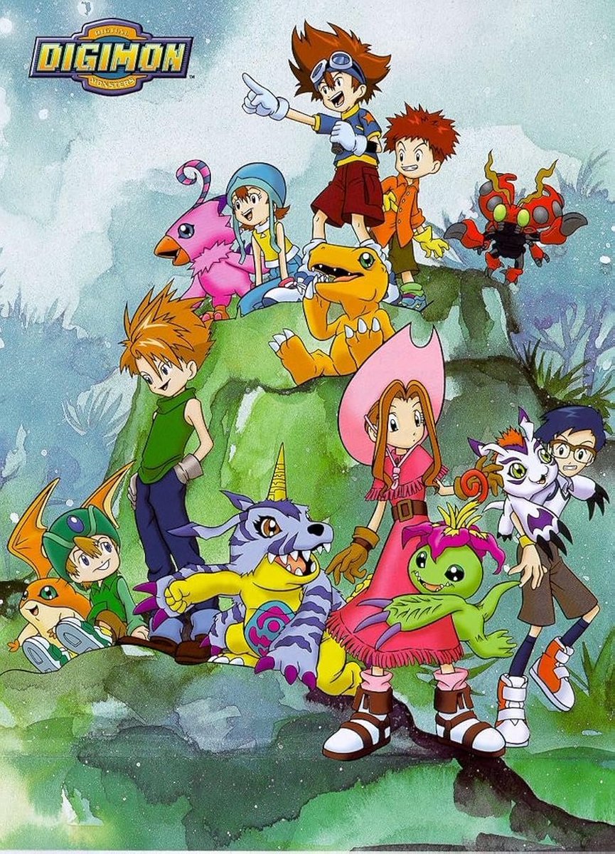 NoriNinomiya's tweet photo. Olá @tokuflix,
A franquia @digimonweb_net celebra 25 anos de lançamento!! Exibido pela saudosa #FoxKids ~ Jetix, na #TvGlobinho, na Disney XD, na @RedeTV e no SBT!
#DigimonAdventures (1999)
Digimon Adventures 02 (2000)
#DigimonTamers (2001)
Digimon Frontier (2002) https://t.co/xoF8UwX31O