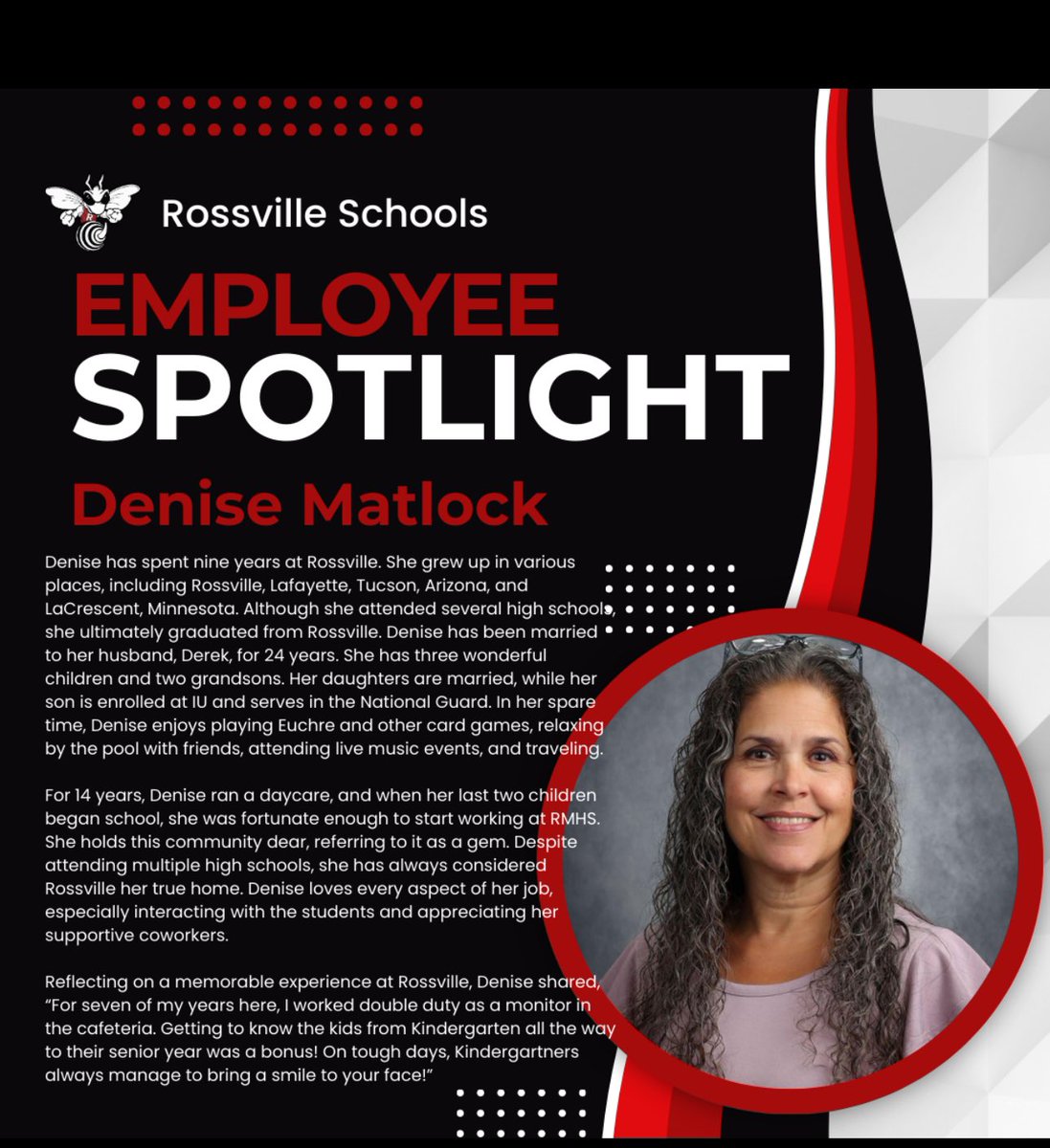 Rossville Staff Spotlights!