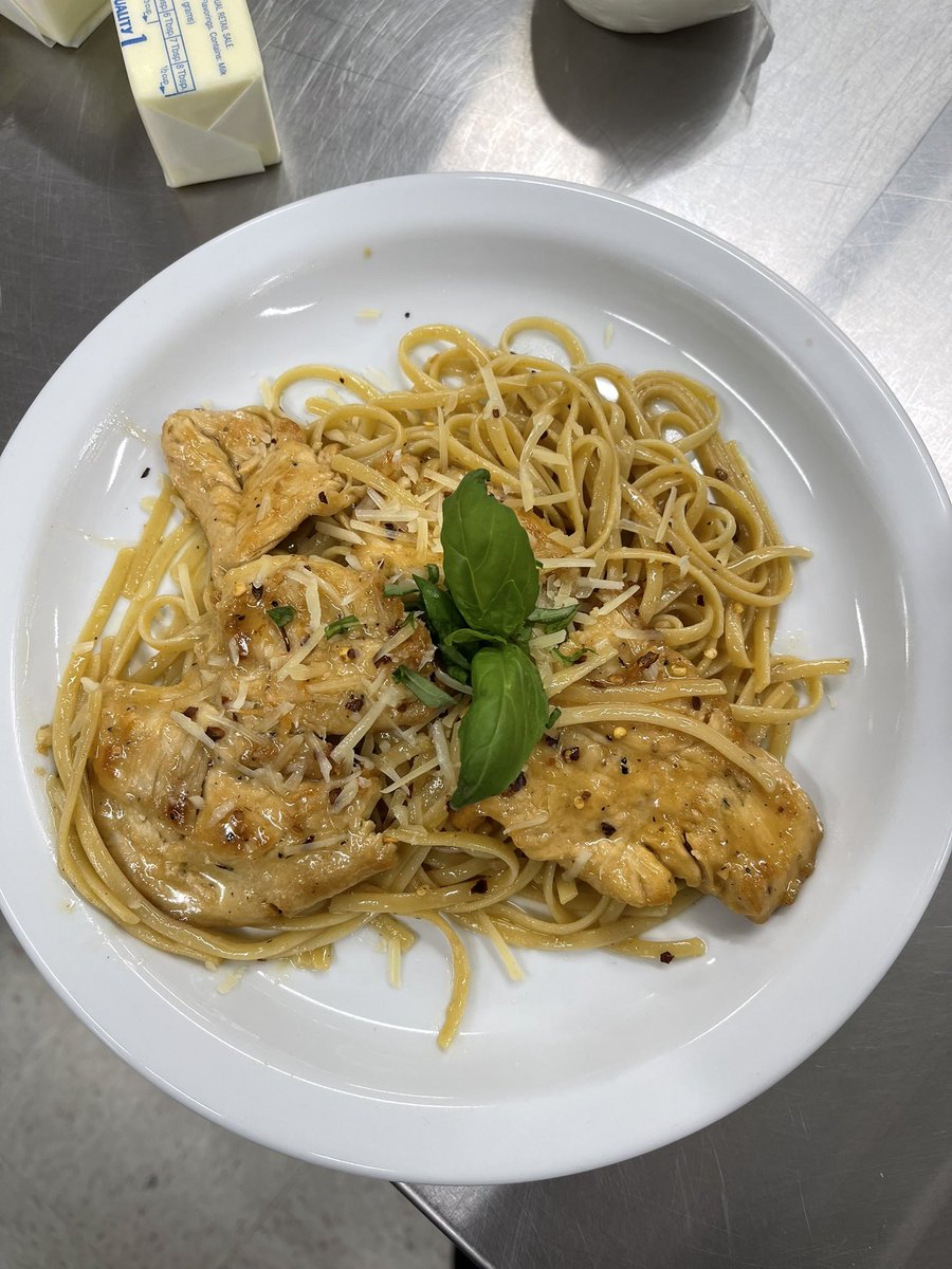 Our culinary students had the opportunity to learn from the owner &amp; chef at Don Vino’s Restaurant! They learned how to prepare a variety of dishes from scratch, making it a truly hands-on experience. Thank you to Don Vino’s for inspiring our future leaders!
#CulinaryArts  #WBL