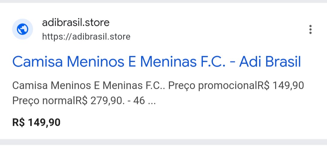 stephenix69's tweet photo. @adidasbrasil @jaoromania Enquanto vocês não repõe o estoque, TEM SITE PIRATA ANUNCIANDO A CAMISA PELA METADE DO PREÇO!!! https://t.co/agLIIcXtoX