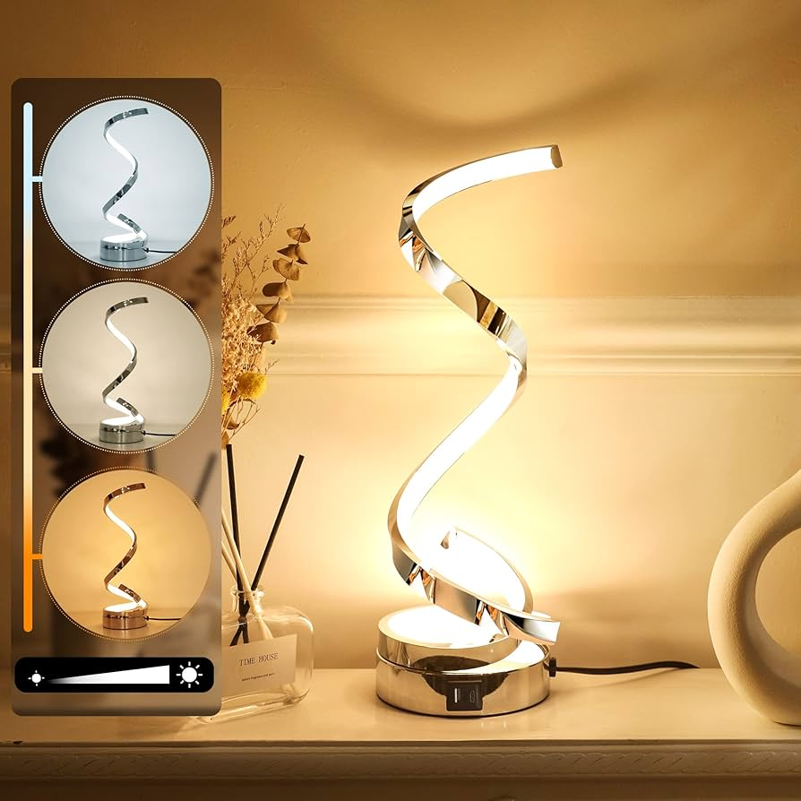 ShipACenter's tweet image. 💡 Elevate Your Space with Style! The Modern Spiral Table Lamp offers touch control, 3 colors, and stepless dimming for the perfect vibe. Perfect for your bedroom, living room, or office. ✨🛋️
🛒 Brighten your world: shipacenter.com/products/moder…
 #HomeDecor #LightingGoals