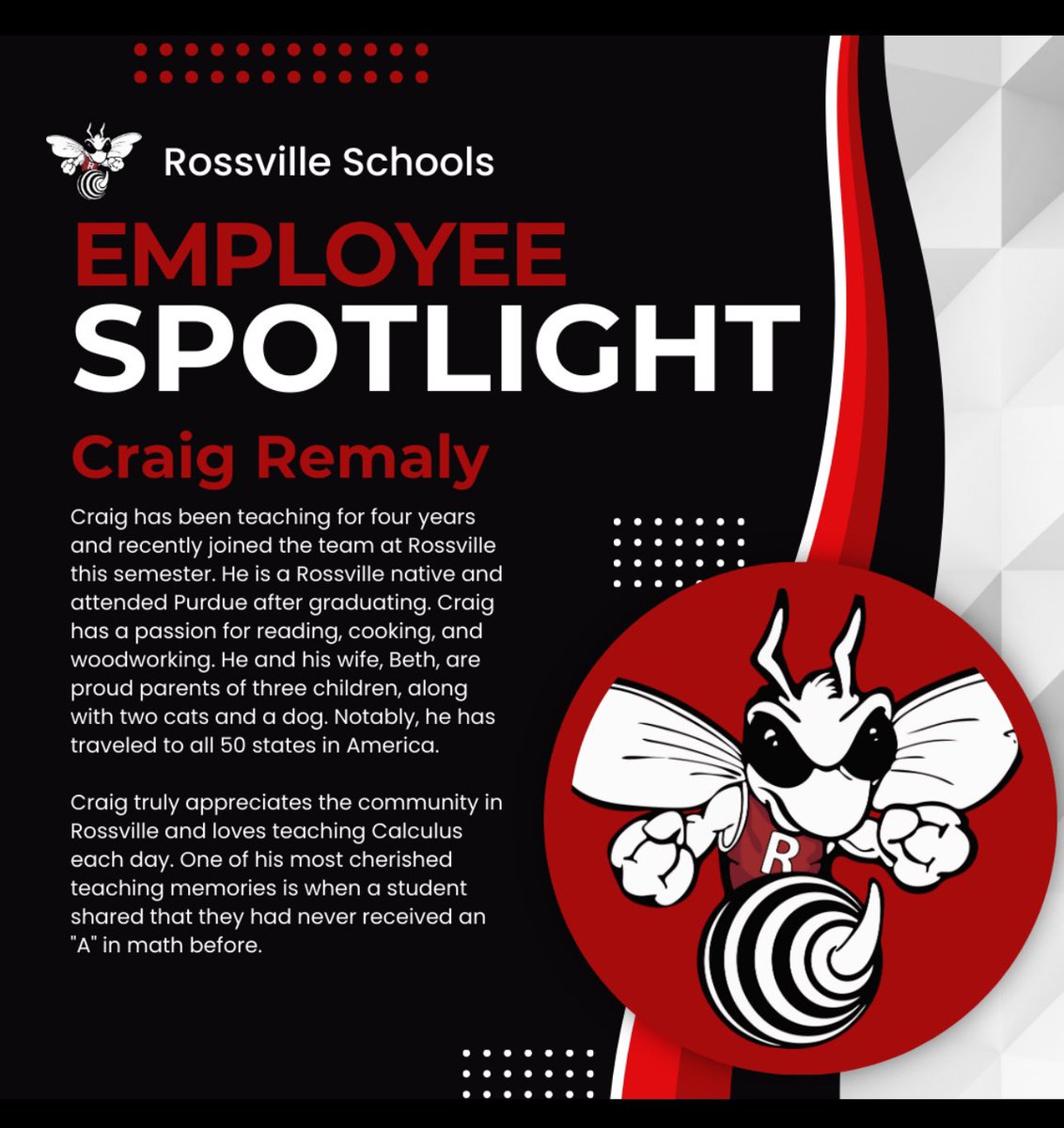 Rossville Staff Spotlights!