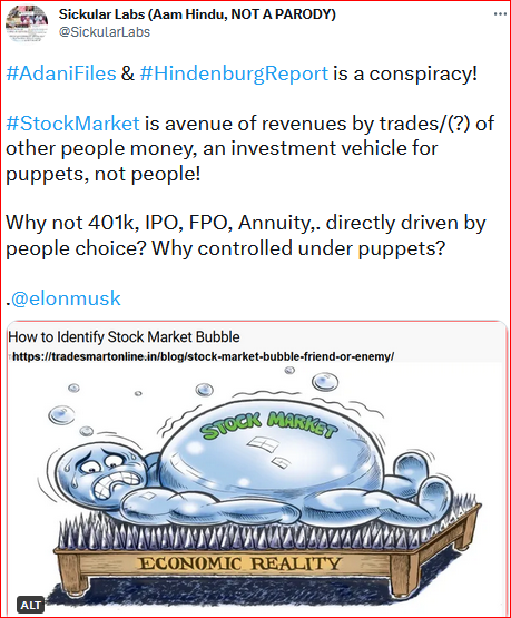 VadeBloom's tweet photo. @TheDemocrats Doesn't matter. Main stream matters are taken care.🤔
👇🙏
#Wokesim, #DEI #EqualityLab #BorderSecurity #ILLEGALS ...
~60 to 70% American do not have direct relationship with Wall Street or do not care.
@realDonaldTrump @TulsiGabbard @Kash_Patel @DOGE @JDVance @RandPaul https://t.co/n3khrq9WtY