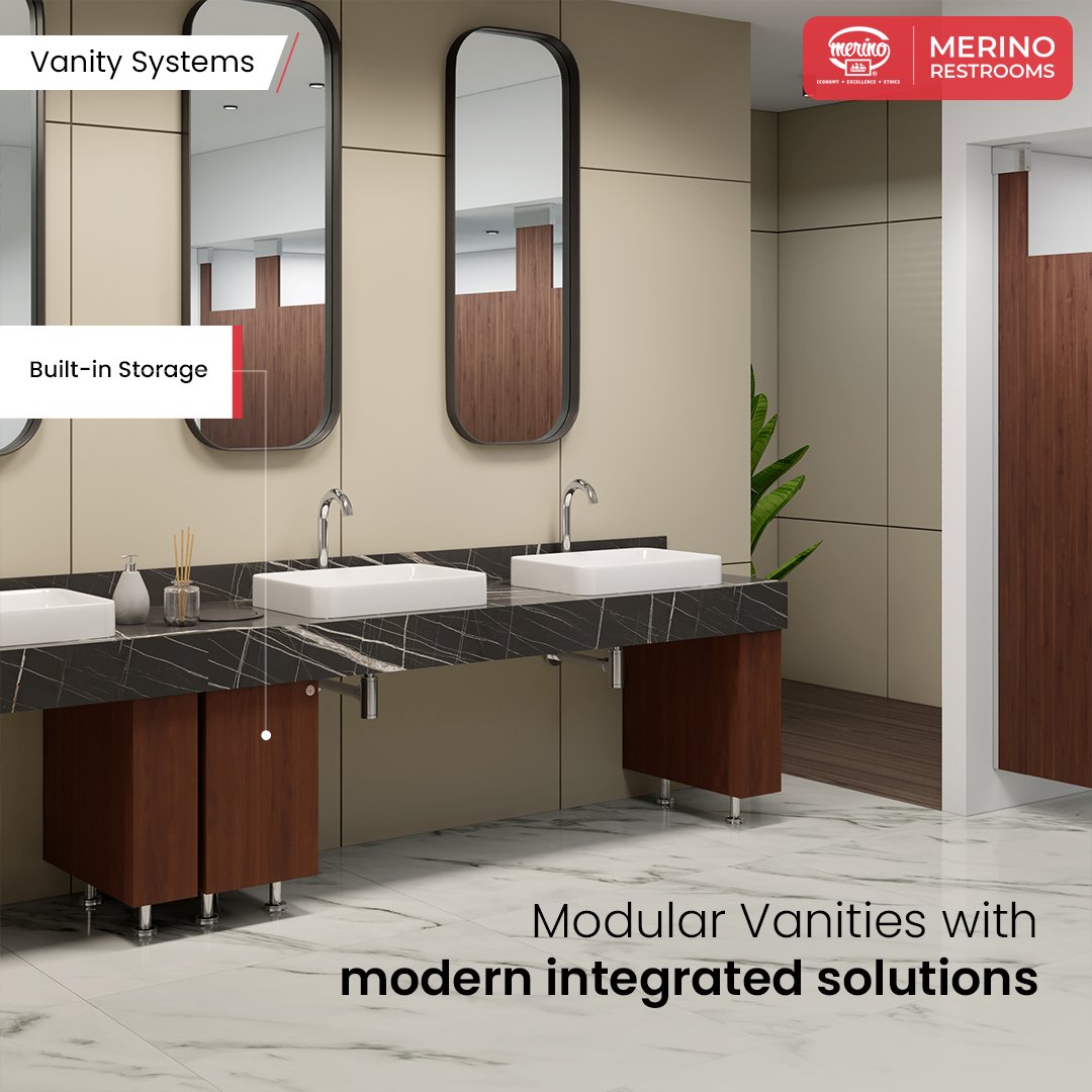 MerinoRestrooms's tweet photo. Merino offers modular and innovative vanity systems with built-in features for commercial projects. Harmonize your #restroom space with colour-coordinated solutions to create a cohesive look and an extraordinary experience.

To know more, click https://t.co/OprEsTGohV https://t.co/QjMwUlTHFs
