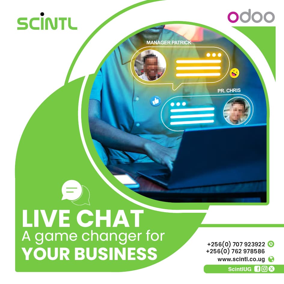 ScintlUG's tweet photo. Dont miss out!!!
Turn Website Traffic into Leads and increase conversions.

Reach us for more details:0707923922/0762978586 or info@scintl.co.ug
 
#DigitalBusiness #Tech #Scintl #Odoo #ERP https://t.co/GGOiP6vZzk
