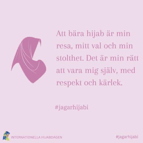 JagArHijabi's tweet image. ”Att bära hijab är min resa” #jagarhijabi #islam #ahmadiyya #worldhijabday #hijabisunsilenced