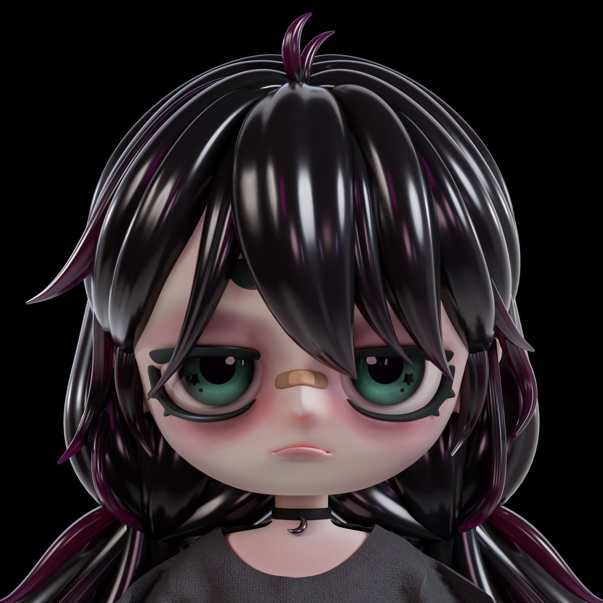 nangman_mate's tweet photo. 😒💜
#b3d #blender3d #3dchatacter #3dart https://t.co/AZsdrP6oyH