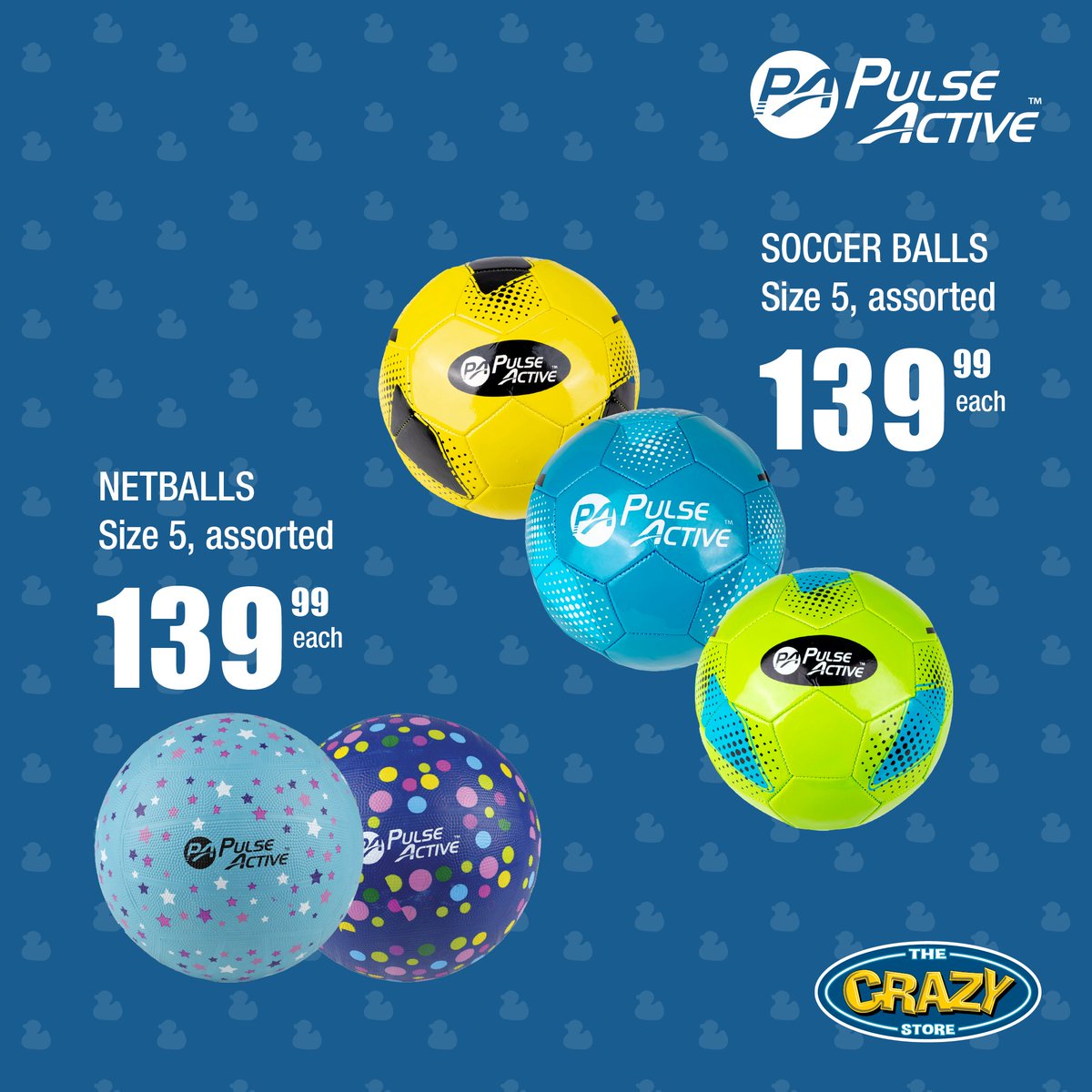 Get moving with The Crazy Store’s Pulse Active fitness range: bit.ly/3WoaTyR 
*Offers valid until 31 January 2025. While stocks last.
#PulseActiveFitness #CrazyStore #Wernhil