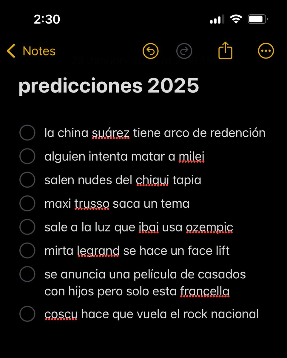 mis predicciones para este año