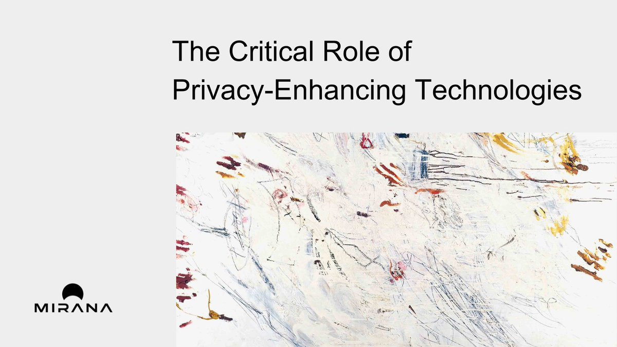 mirana's tweet photo. 1/ 🧵AI Agents have become a focal point of discussion across CT and Web3 communities. With AI agents set to manage our lives and AGI on the horizon, safeguarding user data has never been more critical. PETs (Privacy Enhancing Technologies) offer a solution.

On privacy and PETs:
https://t.co/cfmX2Od3Ck