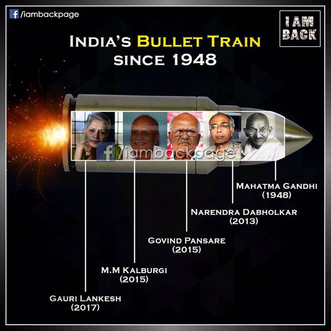 pycpim's tweet photo. “If I’m to die by the bullet of a mad man, I must do so smiling."- Mahatma Gandhi on January 28, 1948.

#MartyrsDay #RSSKilledGandhi #Gandhi #GhodsekilledGandhi #RSSterrorism #RSS https://t.co/4BTXu3zyz5