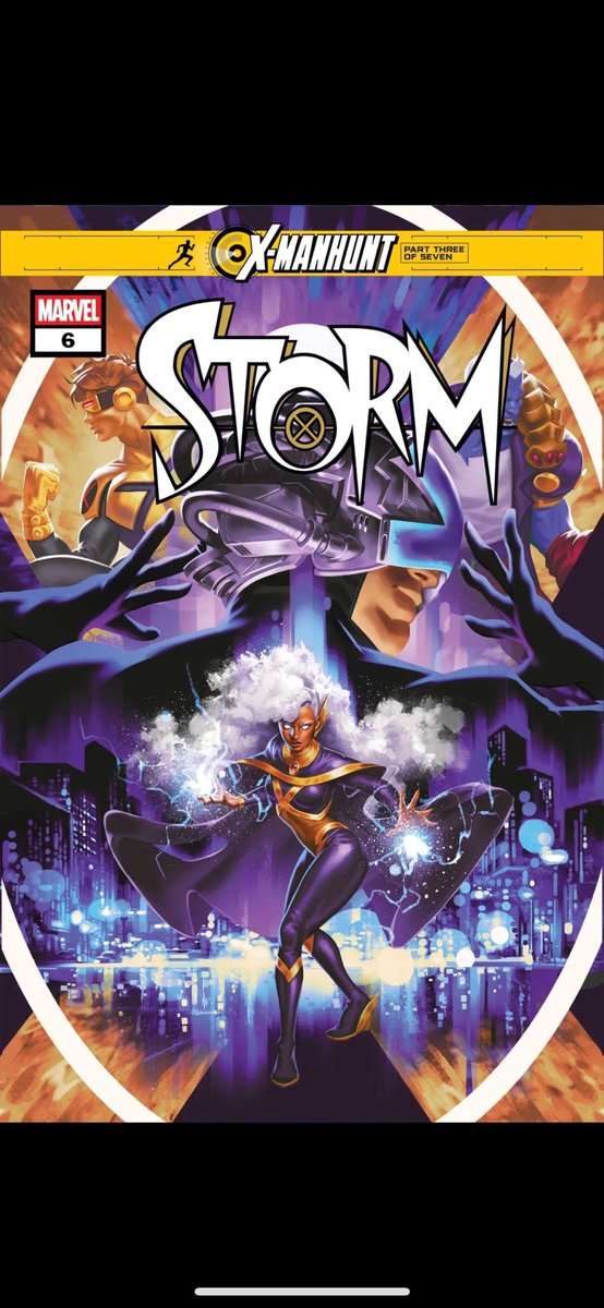 BrandonBurpee's tweet photo. @ayodelemurewa Bringing the heat on this Storm title. Truly such an awesome book and portrayal of the goddess. The character work has been so solid! I can’t wait for issue 6. I can only imagine how well written Japeth will be! Beautiful covers also! https://t.co/rI1YBAiKLE
